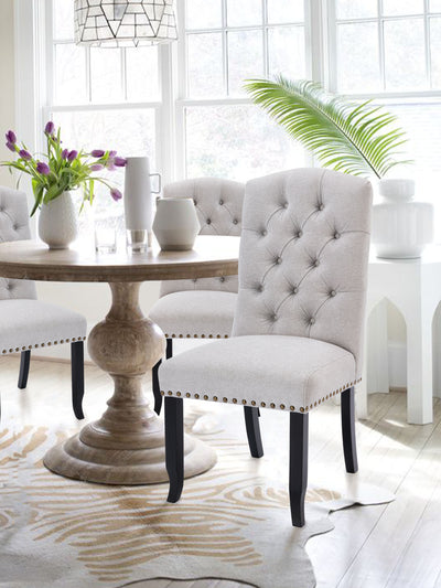 COLAMY Dining Chair 2pc Set CL231 Light Gray #color_lightgray