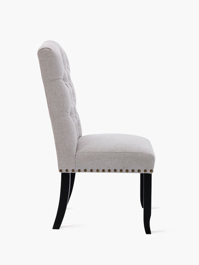 COLAMY Fabric Dining Chair CL231 Light Gray #color_lightgray